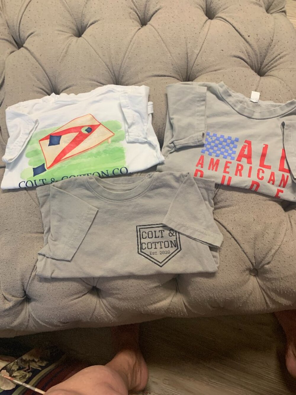 Lot of 3 Size 2T Short Sleeve T-Shirts